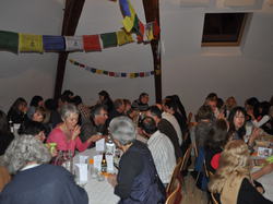 Premier repas népalais Février 2012